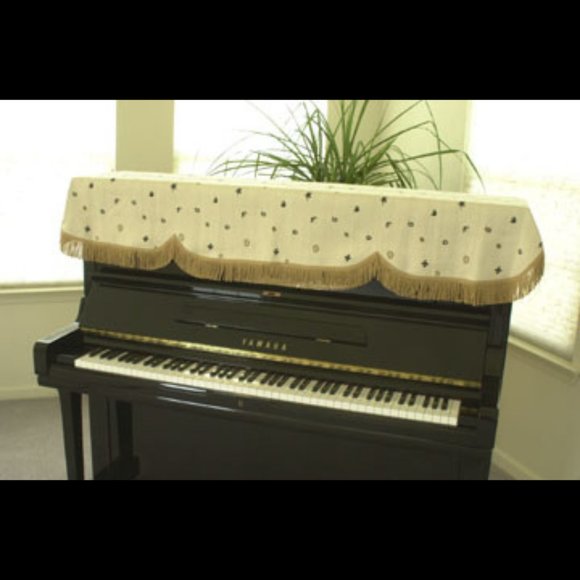 Decorative Piano Cover - Doodles (SMALL)